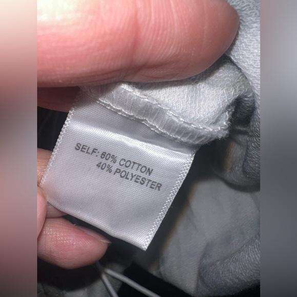 Jane & Delancey Sage Green & off white Tie Dye Cinch Waist Tee Size Small EUC - Picture 6 of 6